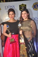 Priyanka Chopra, Mannara  at the 21st Lions Gold Awards 2015 in Mumbai on 6th Jan 2015